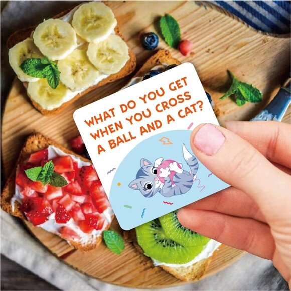 Lunch Box Jokes for Kids  60 Cute Inspirational Motivational Note Card Boys Girl - Picture 5 of 6